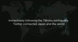 Twitter Stories: the world connects during the Tōhoku earthquake