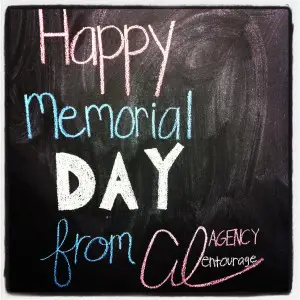 Happy Memorial Day 2012 from Agency Entourage