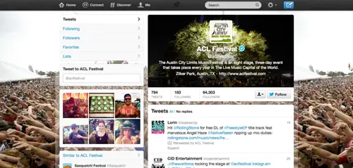 ACL Twitter Page