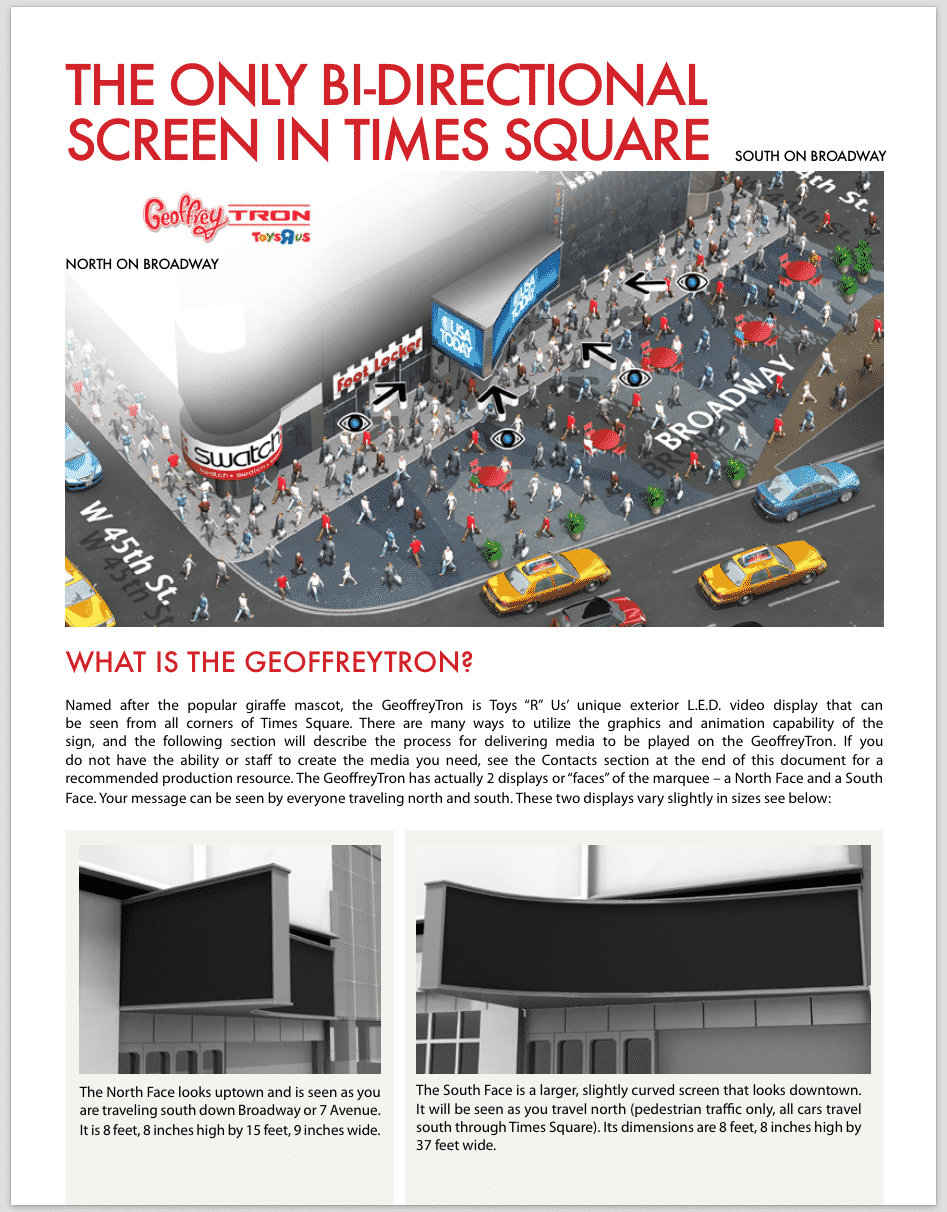 Times Square is Marketing Gold Agency Entourage