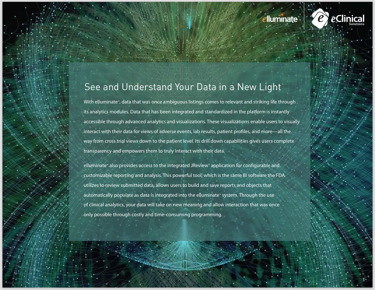 eClinical Solutions - CREATIVE DESIGN - Data Repository PC 4