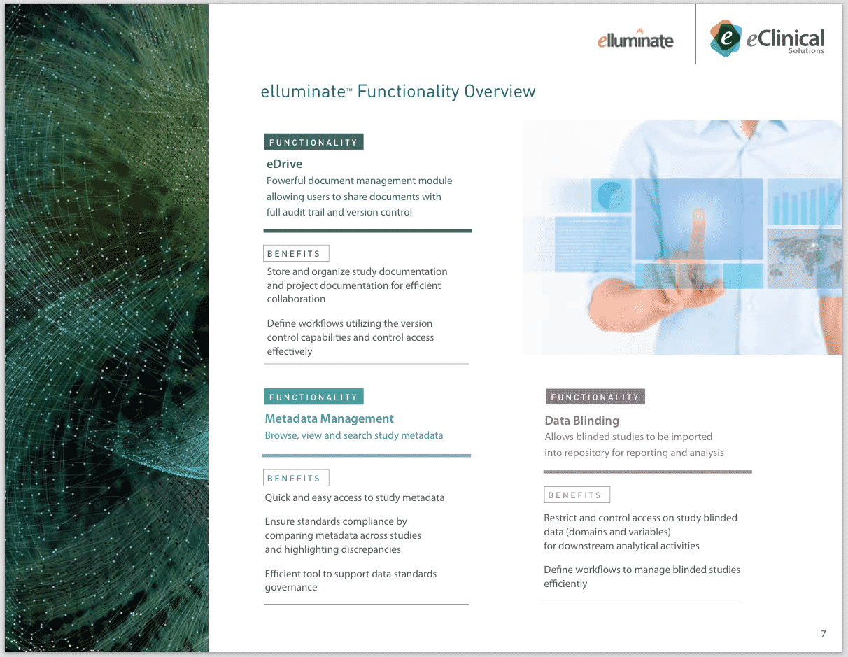 eClinical Solutions - CREATIVE DESIGN - Data Repository PC 8