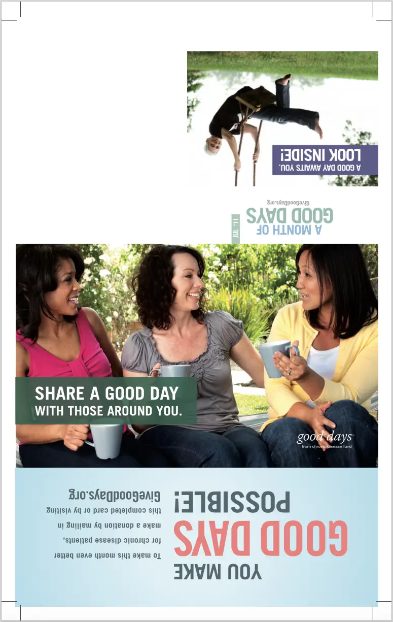 Good Days from CDF - PRINT- Mailer COVER JUL