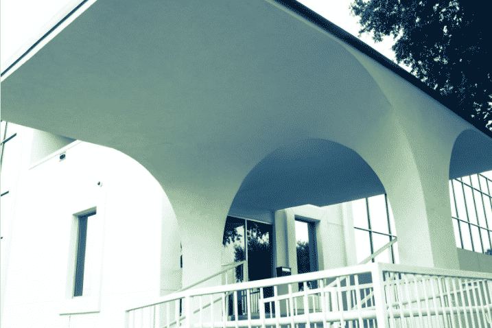 7700 JWC – Midcentury Building Entrance 7700 JWC – Midcentury Building Entrance