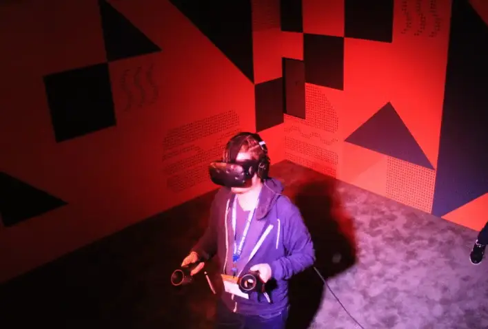 Michael Steps into Virtual Reality